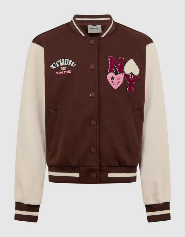 Braune Collegejacke SHOEBY GIRLS