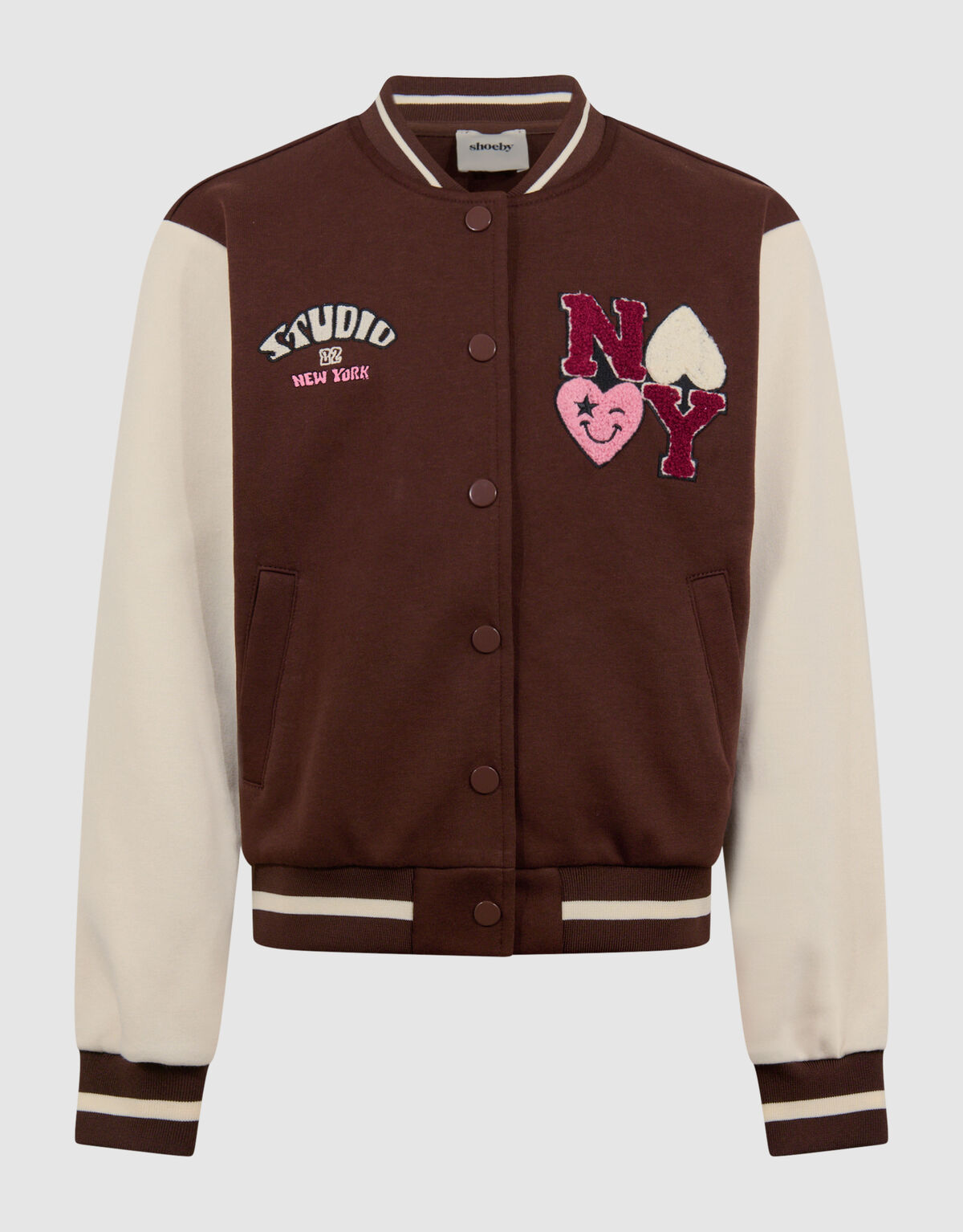 Braune Collegejacke SHOEBY GIRLS