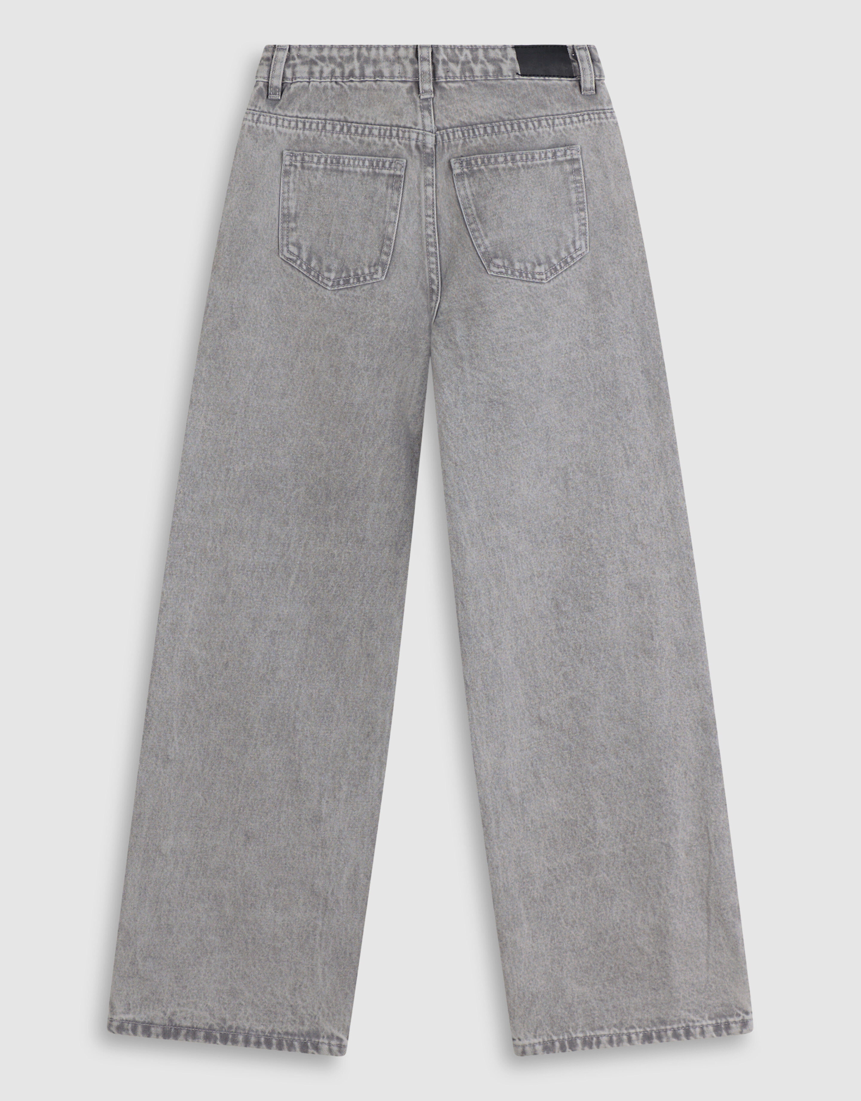 Weit geschnittene Jeans mit Nieten, grau SHOEBY GIRLS