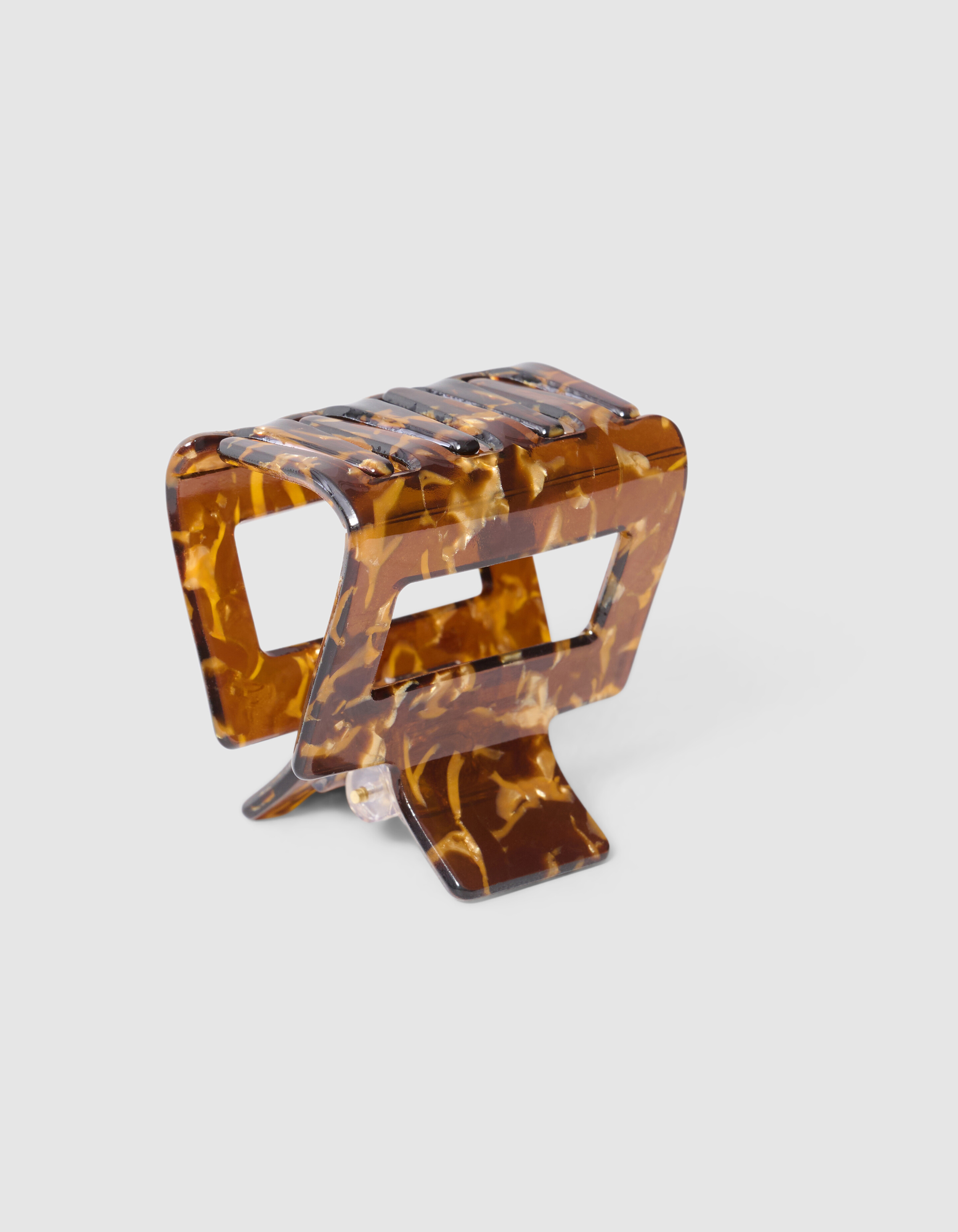 Leopard Bulky Haarspange Braun SHOEBY ACCESSOIRES