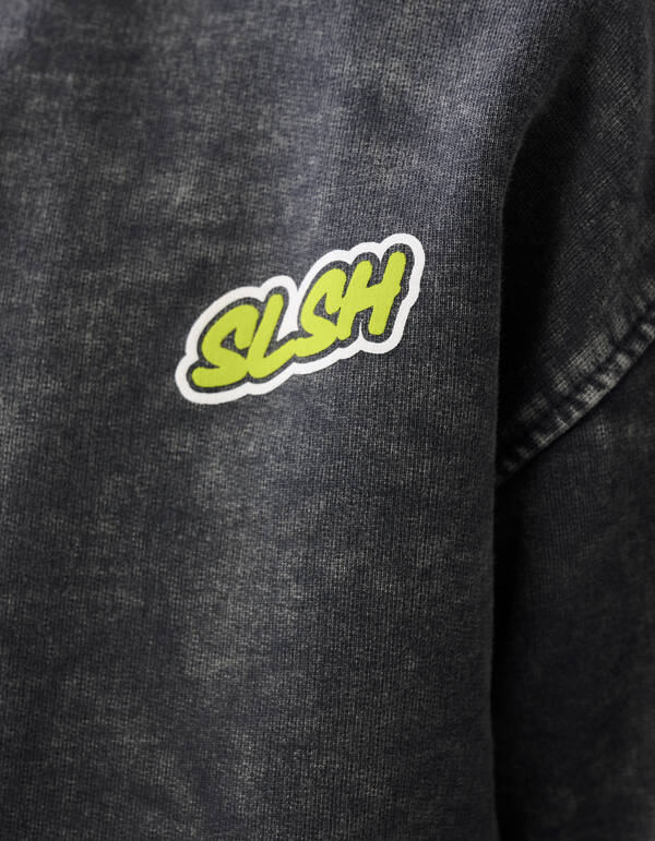 Washed Artwork Pullover Grau SHOEBY BOYS