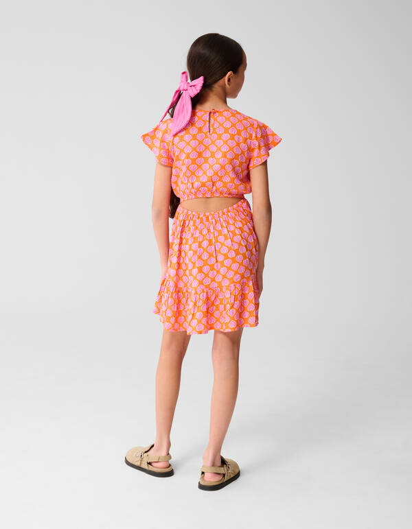 Muschelkleid Orange SHOEBY GIRLS