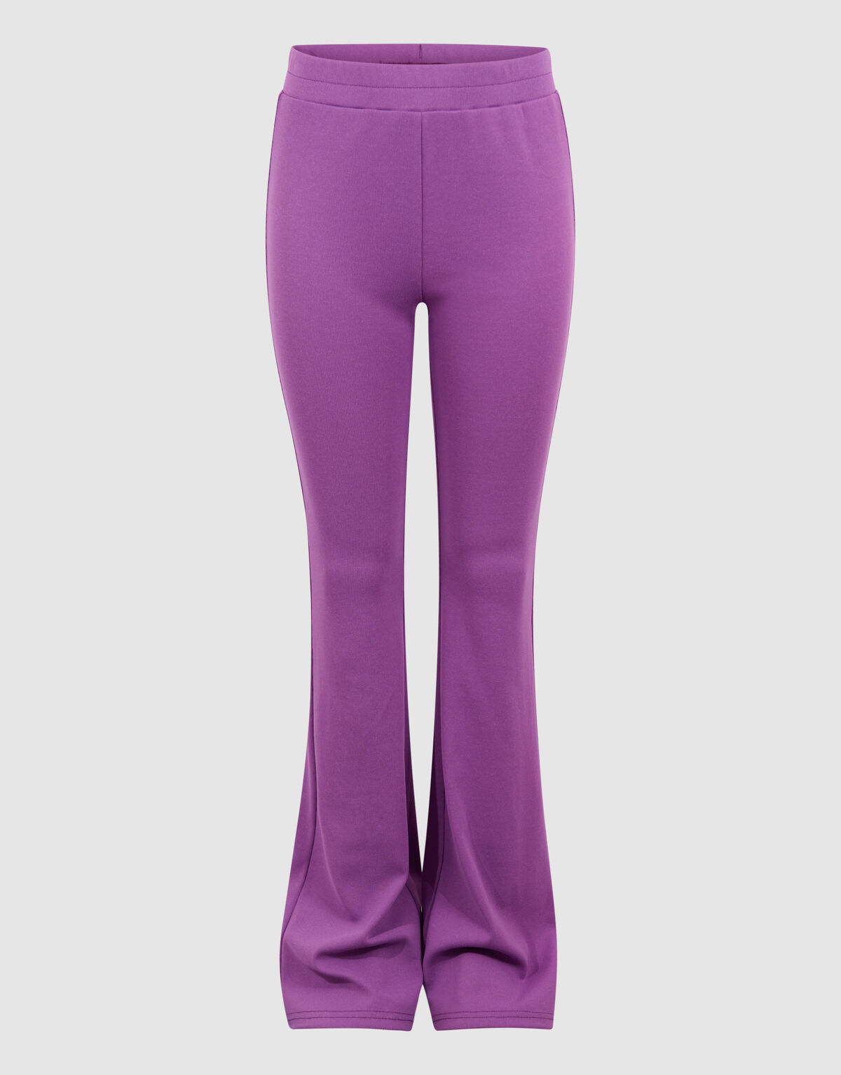 Ausgestellte Rippen-Leggings Lila SHOEBY GIRLS