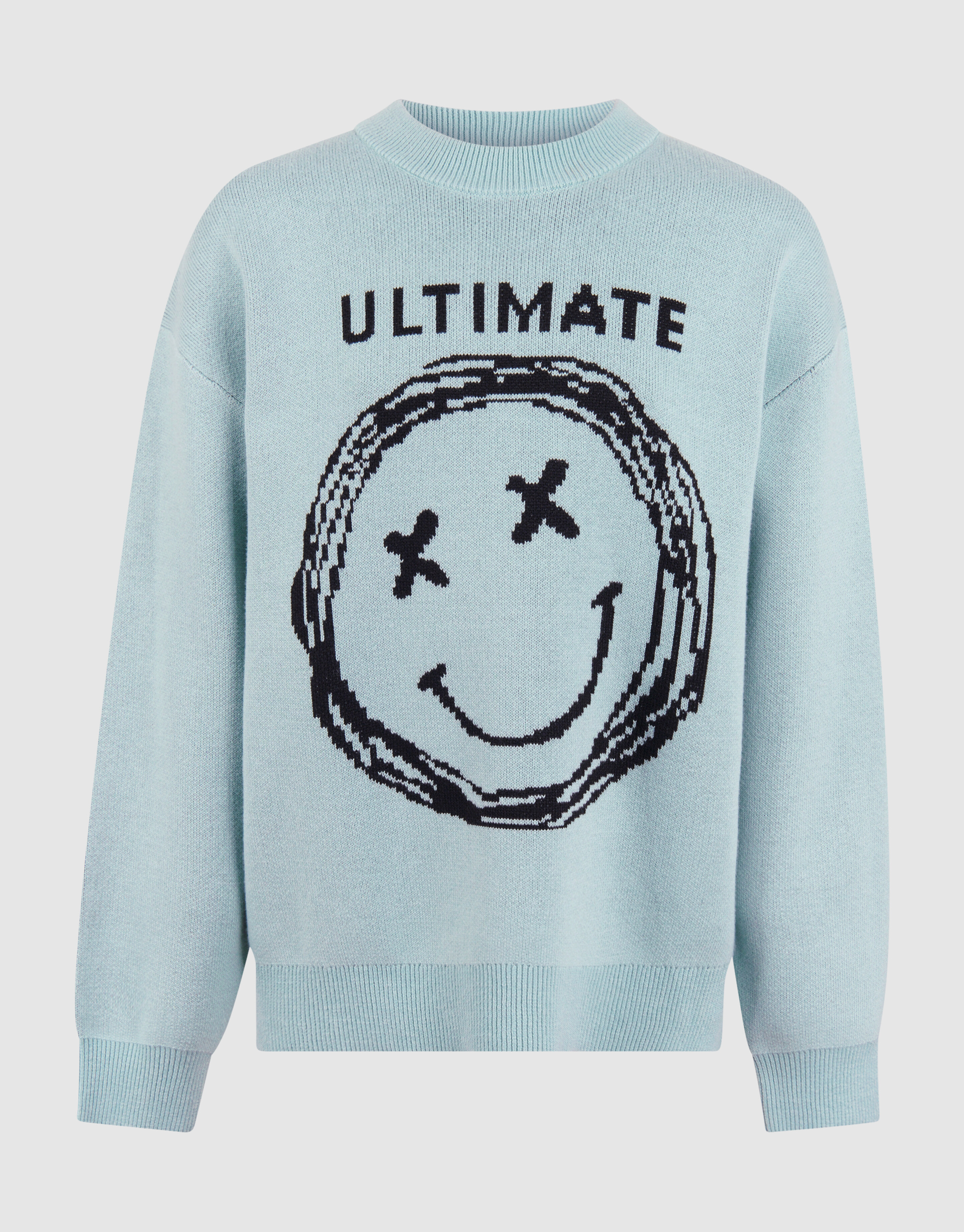 Smiley Strickpullover Hellgr&uuml;n SHOEBY BOYS