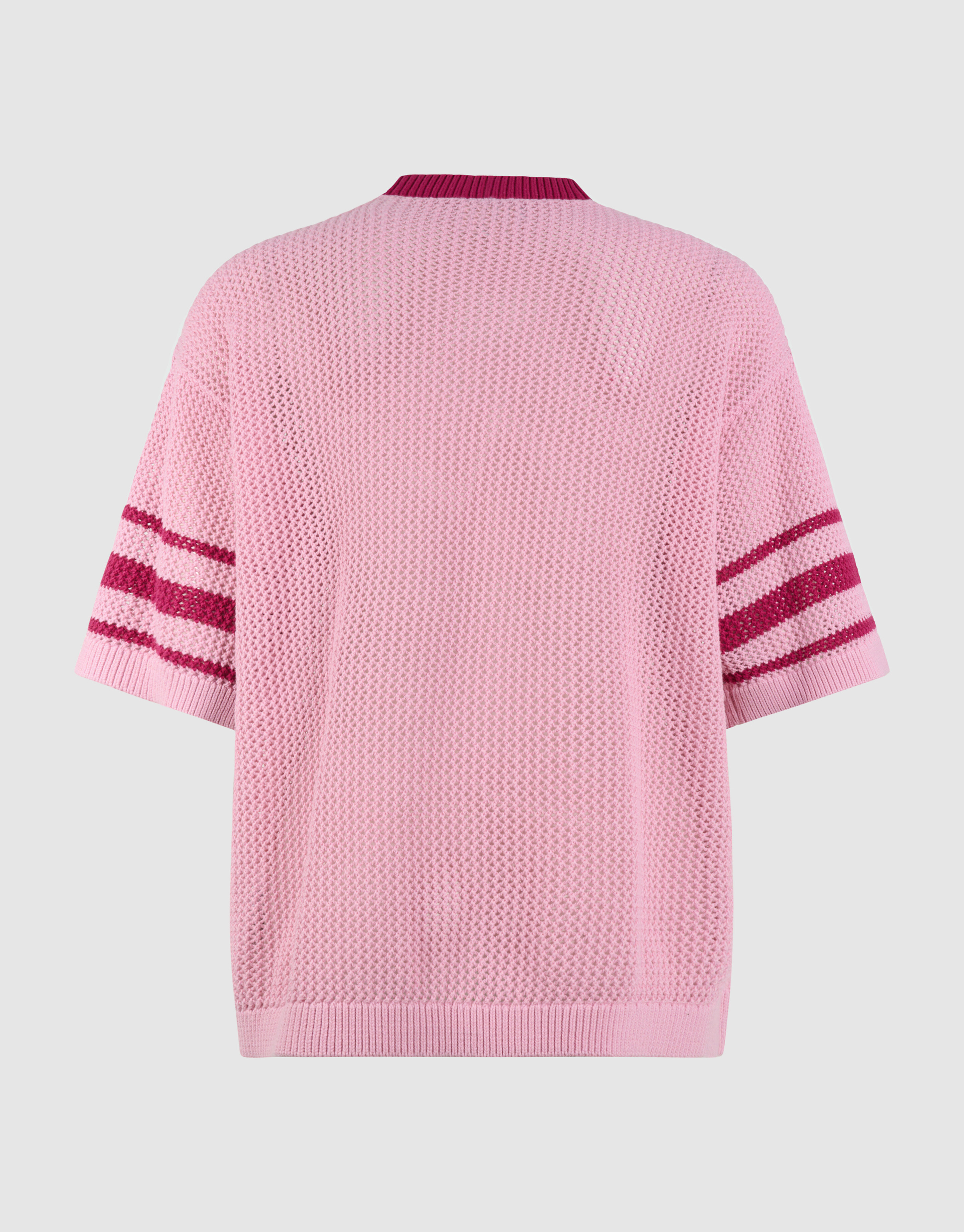 Oversized Baseball-T-Shirt Rosa SHOEBY WOMEN