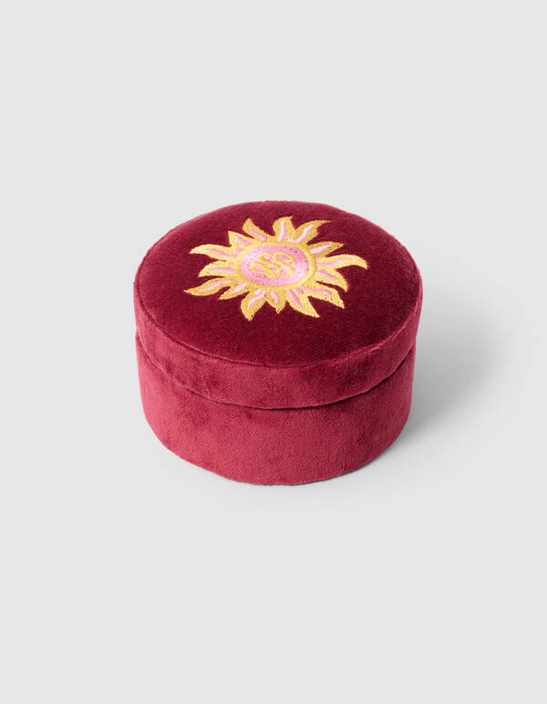 Velvet Schmuckk&auml;stchen Rot/Hellrosa SHOEBY ACCESSOIRES