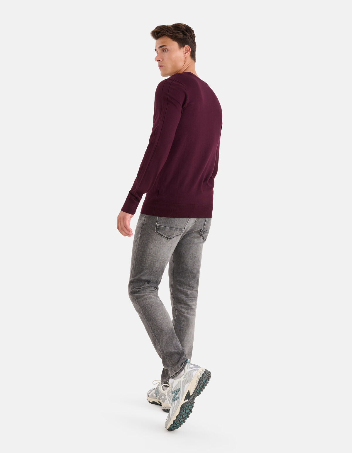 Rollkragenpullover Bordeaux SHOEBY MEN