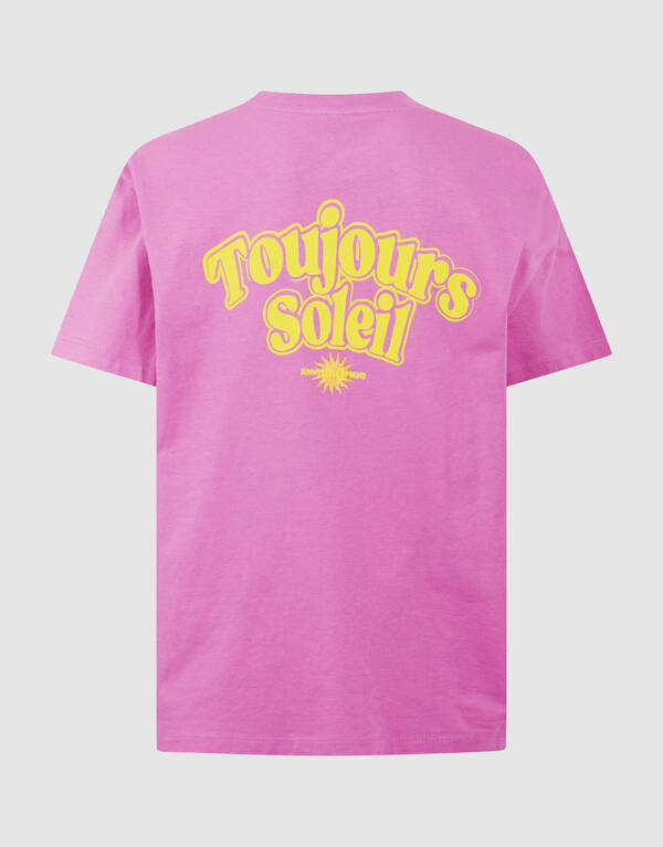 Soleil Artwork T-Shirt Lila SHOEBY GIRLS