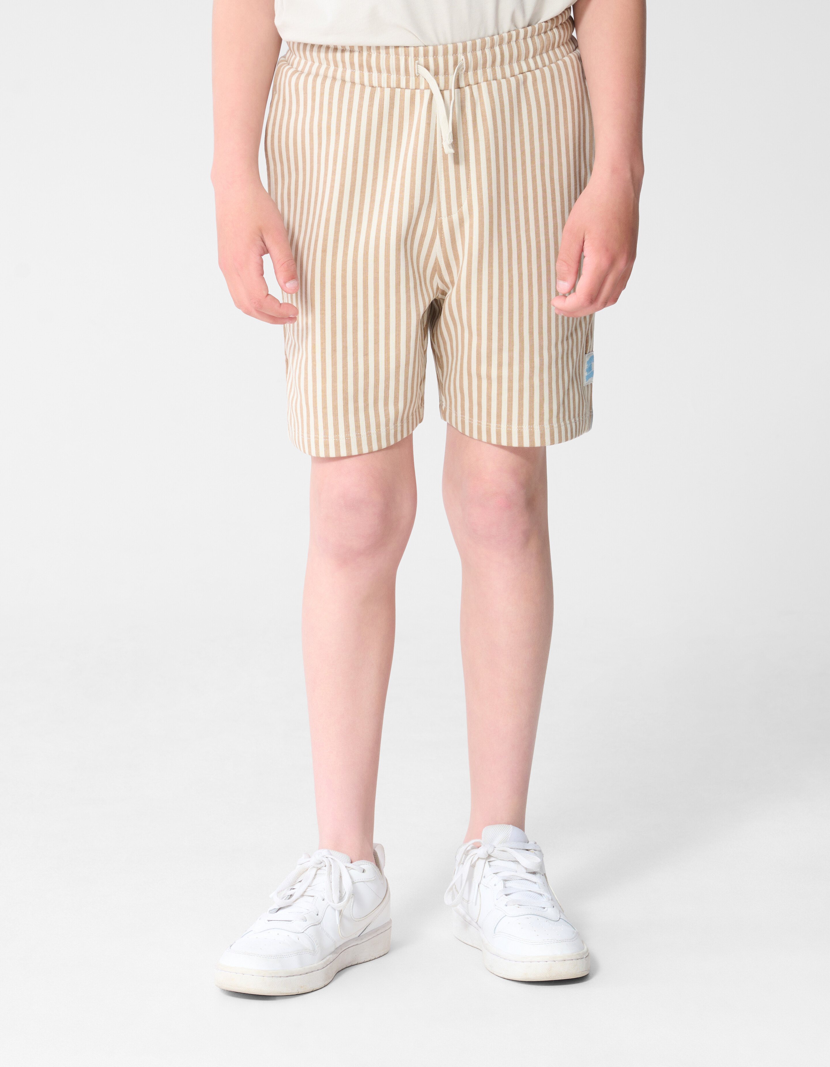 Gestreift Kurz Beige SHOEBY BOYS