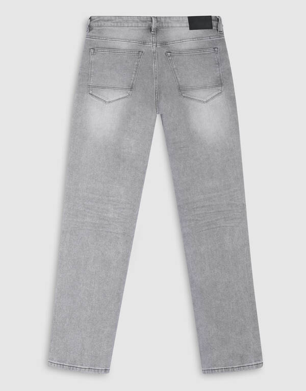 Straight Fit Jeans Grau L34 SHOEBY MEN