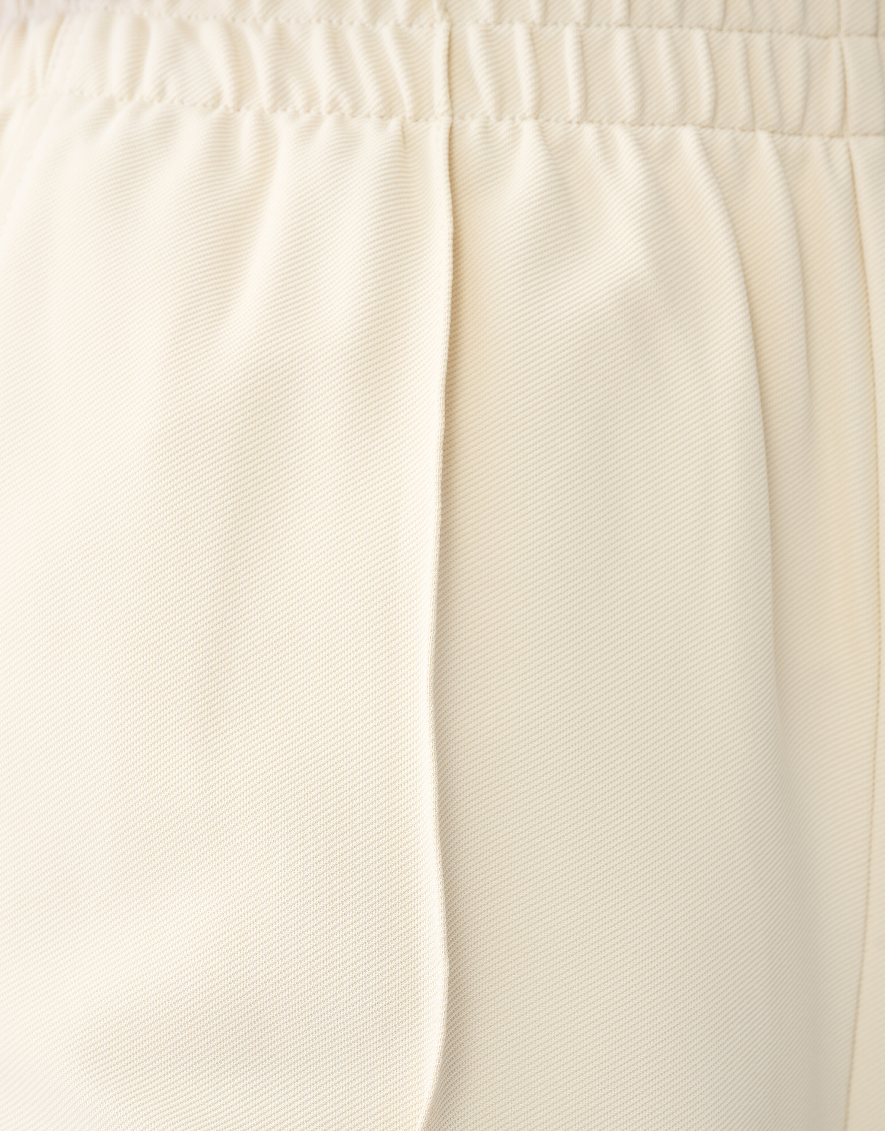 Basic Hose mit weitem Bein Off White SHOEBY WOMEN