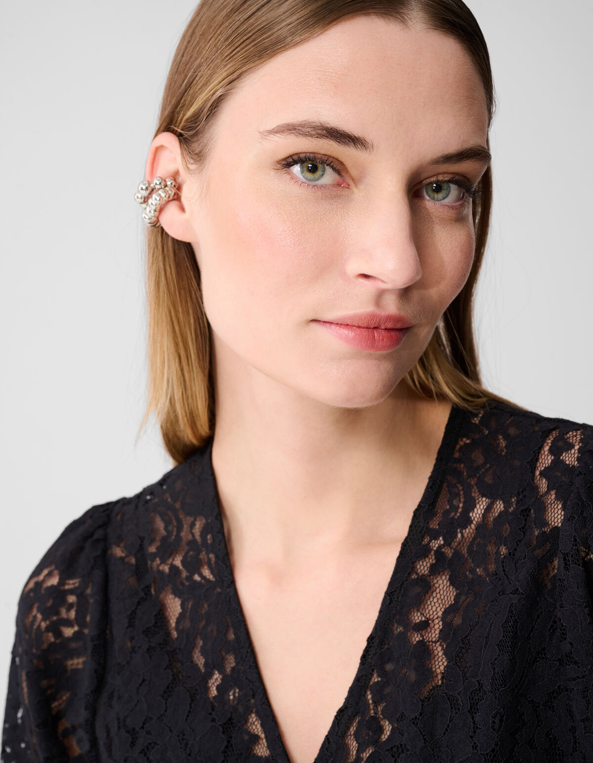 Schwarzes Minikleid aus Spitze SHOEBY WOMEN