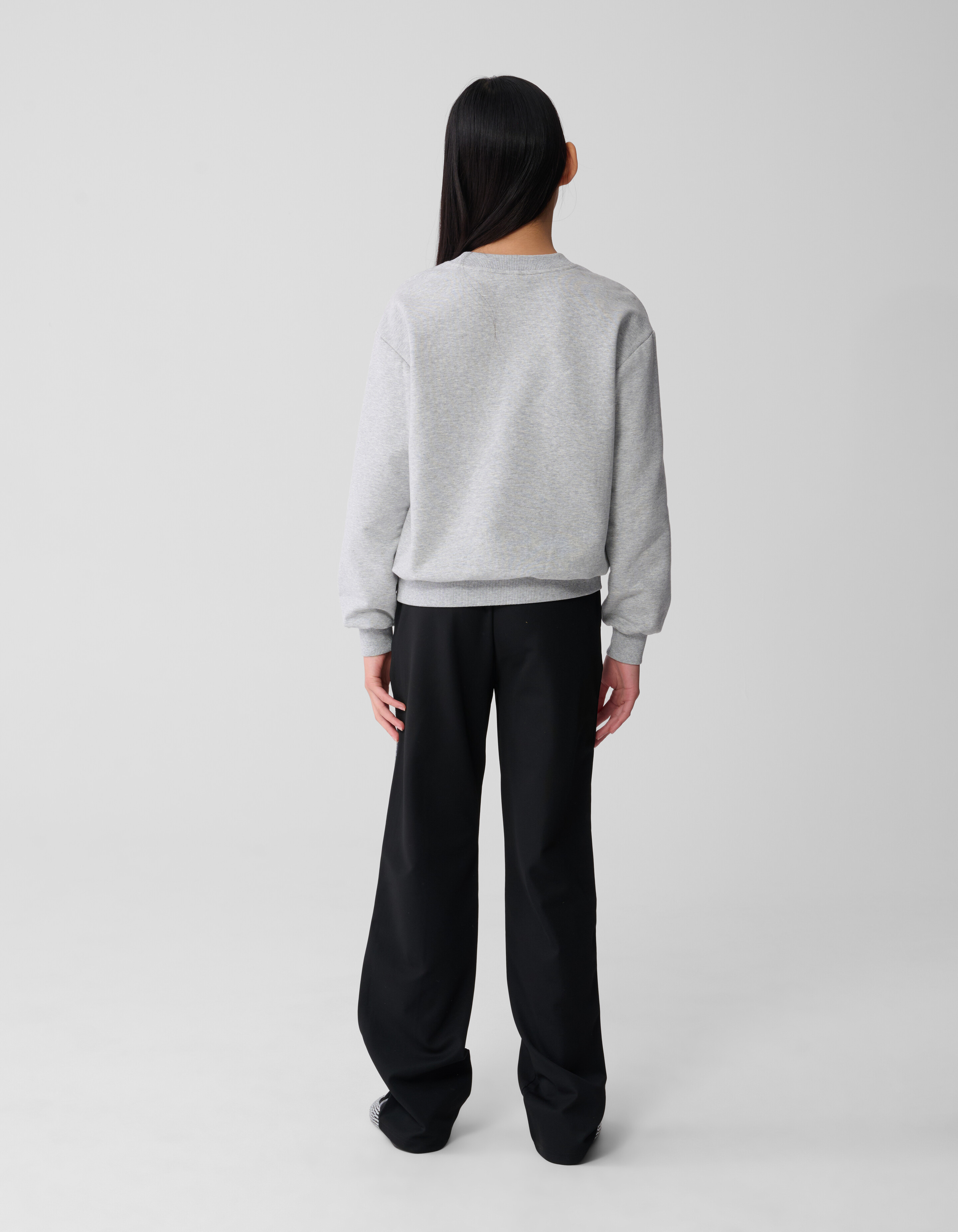 Verzierter Pullover Grau SHOEBY GIRLS