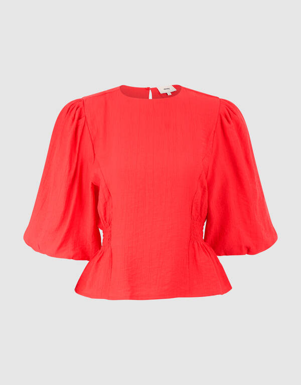 Rotes Smock Puff Top SHOEBY WOMEN