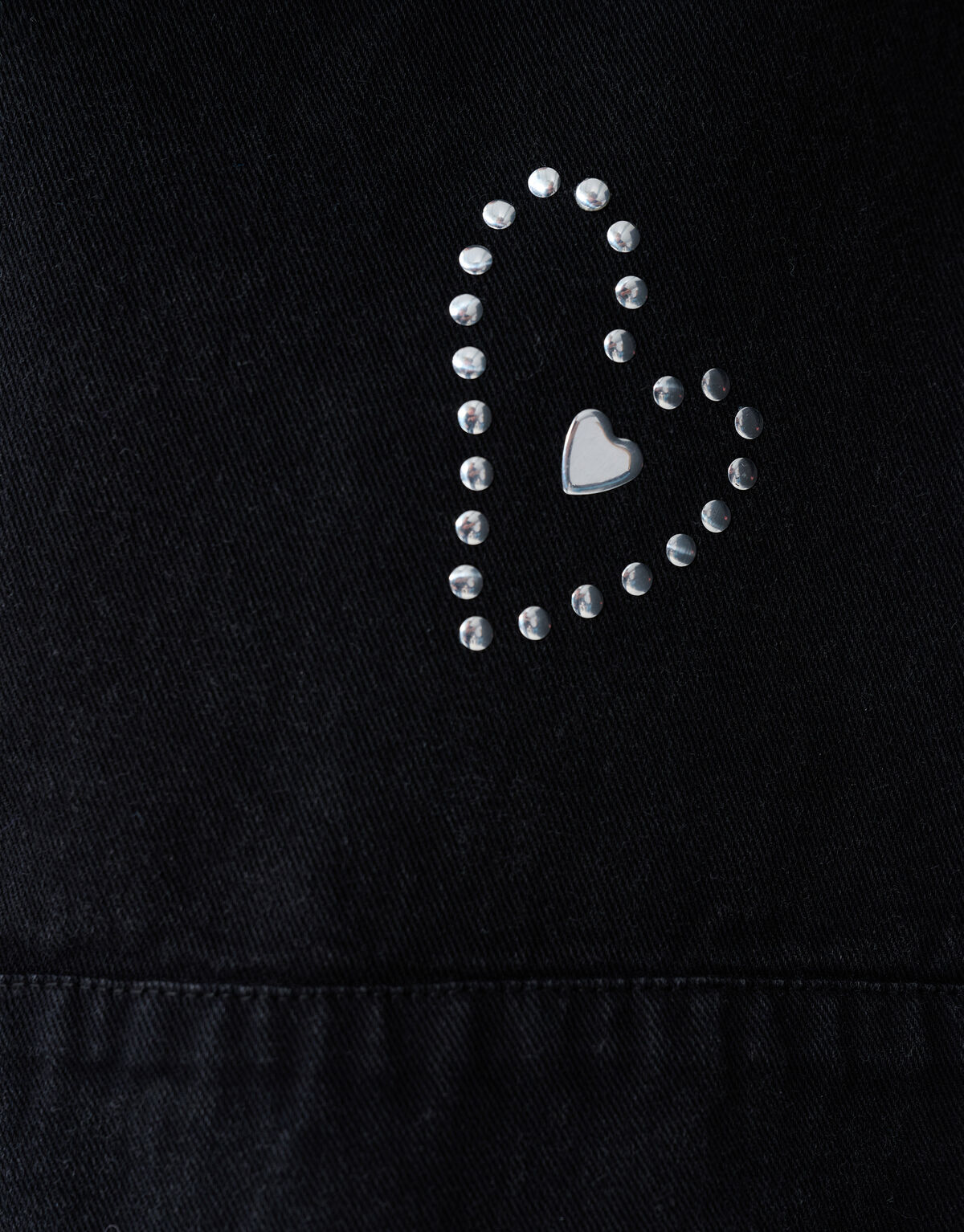 R&uuml;schen-Ohrstecker Jack Dunkelgrau SHOEBY GIRLS