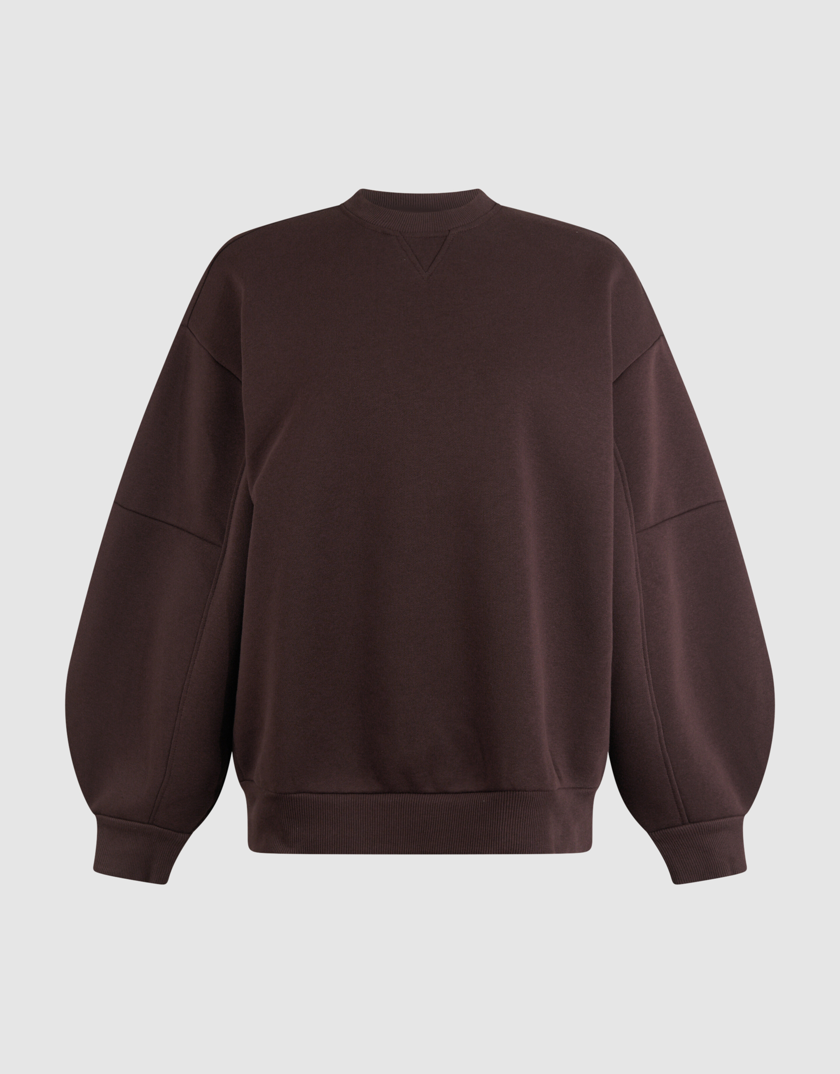 Pullover mit großen Ärmeln Dunkelbraun SHOEBY WOMEN