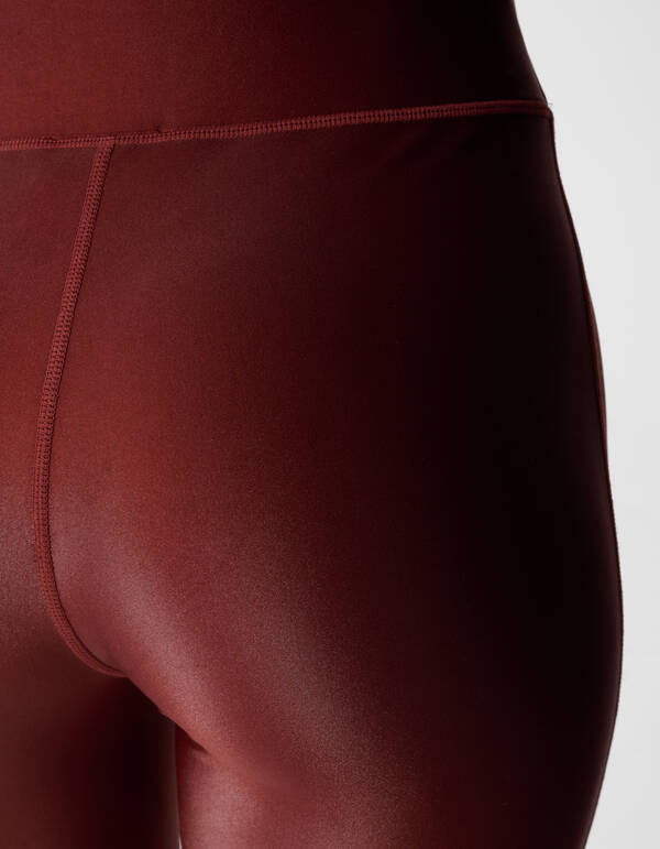 Shiny Legging Donkerrood SHOEBY WOMEN