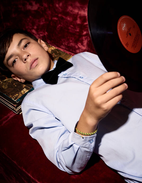 Samtschleife Schwarz SHOEBY ACCESSOIRES