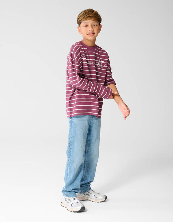 Gerade geschnittene Jeans in Blau SHOEBY BOYS