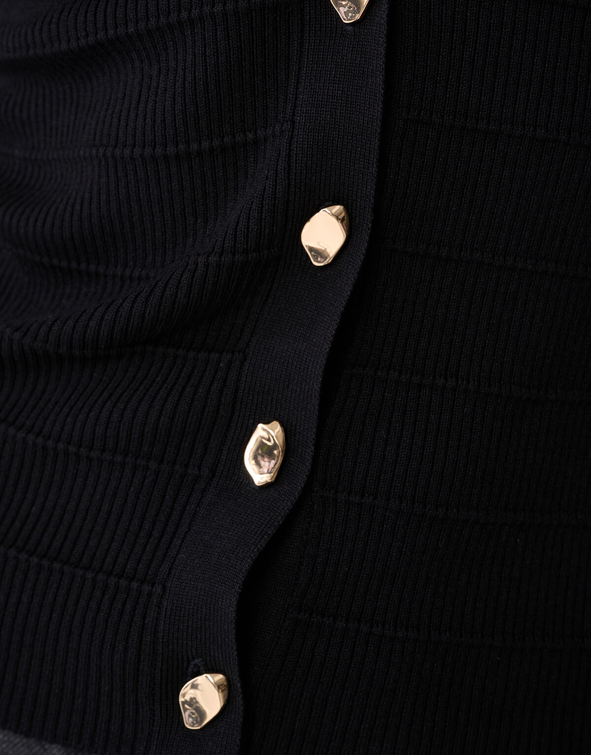 Knopfweste Schwarz SHOEBY WOMEN