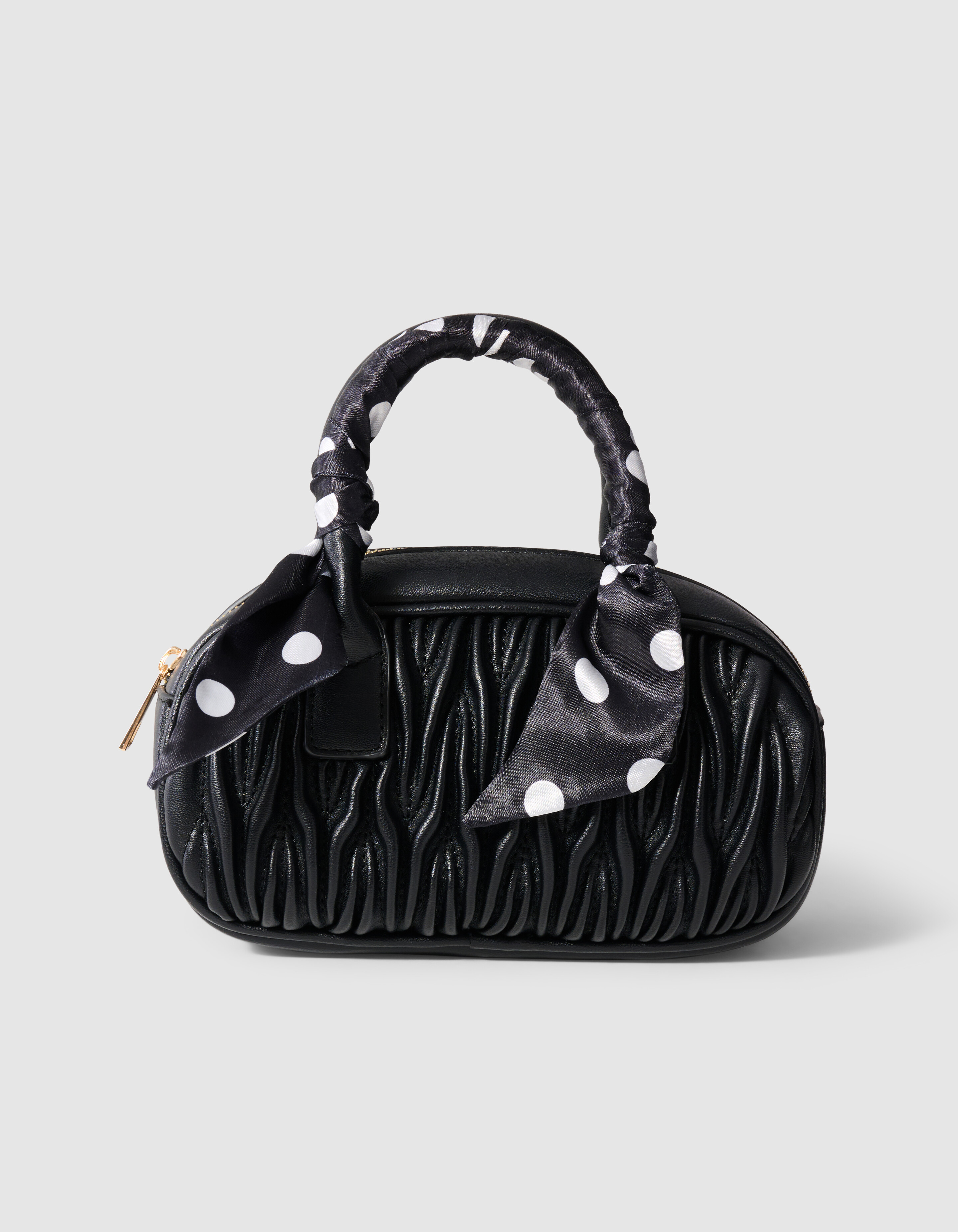 Scarf Crinkle Tasche Schwarz SHOEBY ACCESSOIRES
