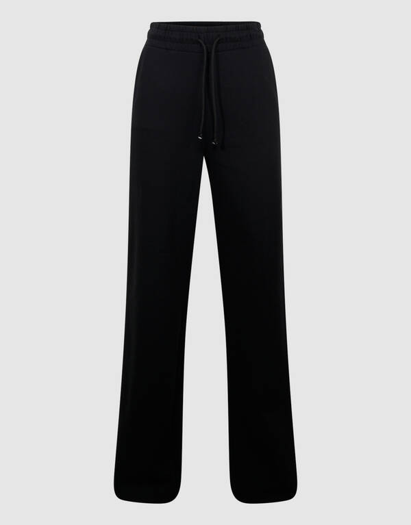 Jogginghose mit weitem Bein in Schwarz SHOEBY WOMEN