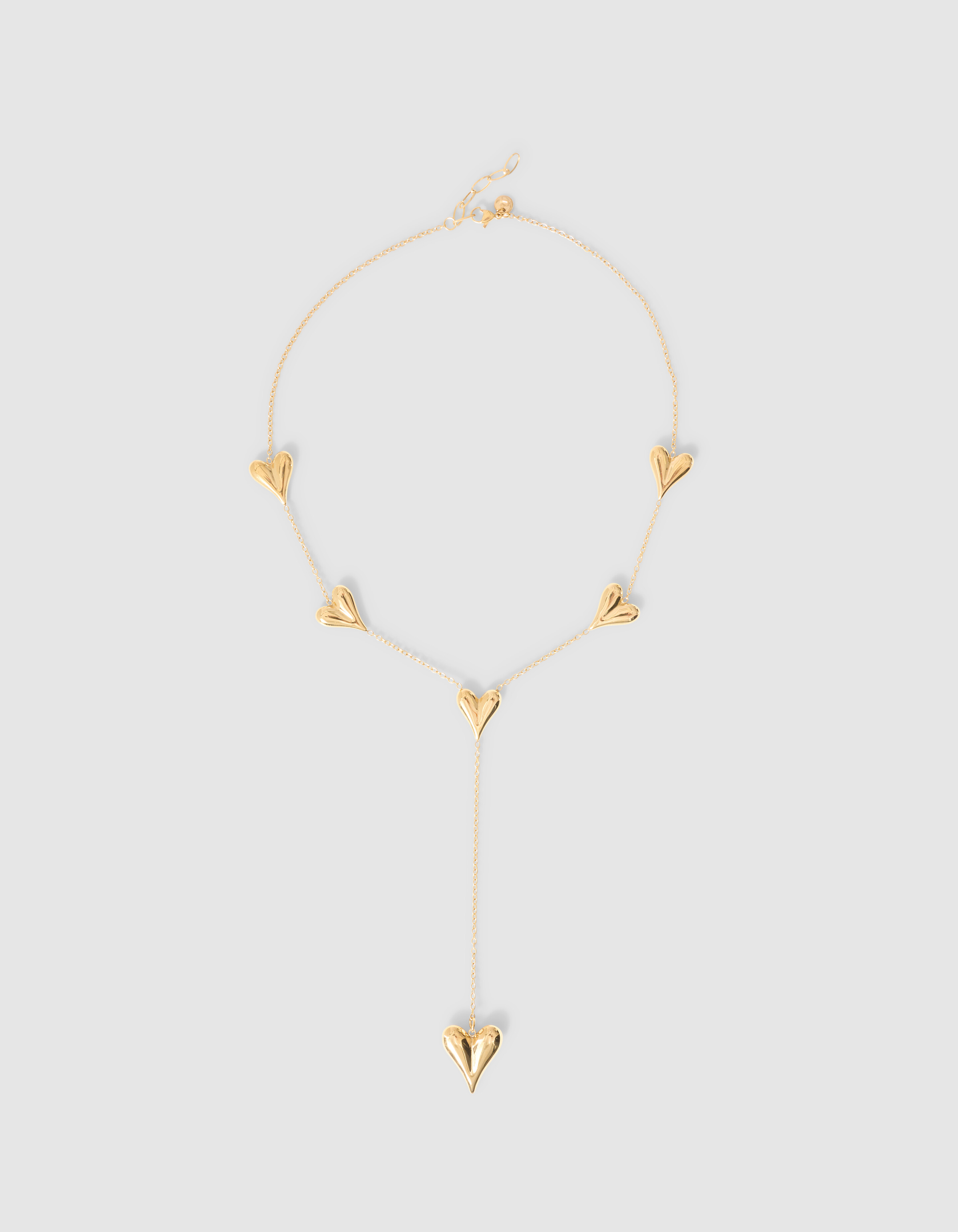 Herz Halskette Gold SHOEBY ACCESSOIRES