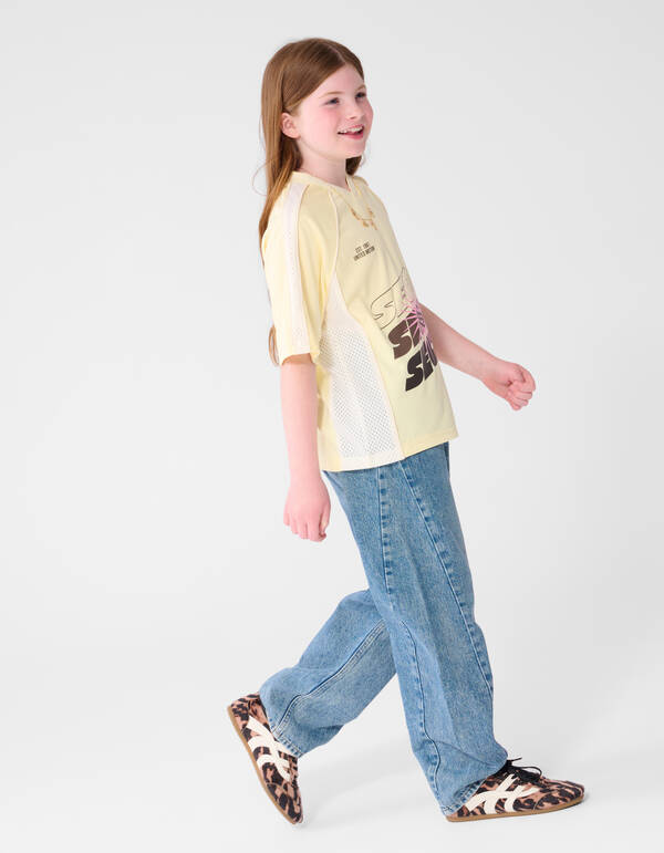 Jeans mit Naht und Barrel-Fit-Passform, blau SHOEBY GIRLS