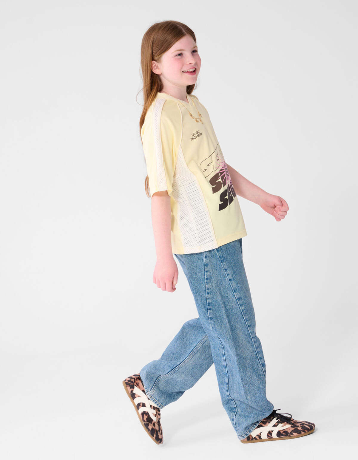 Jeans mit Naht und Barrel-Fit-Passform, blau SHOEBY GIRLS