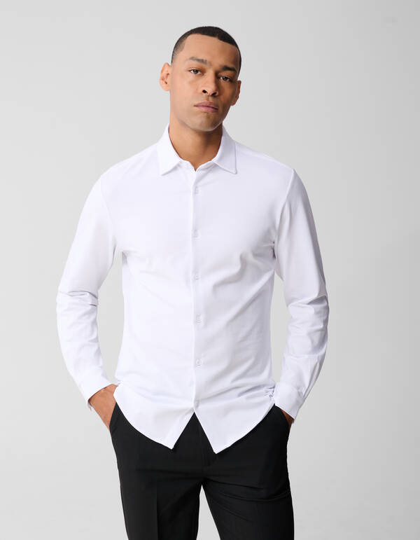 Wei&szlig;es Hemd aus Baumwolle SHOEBY MEN