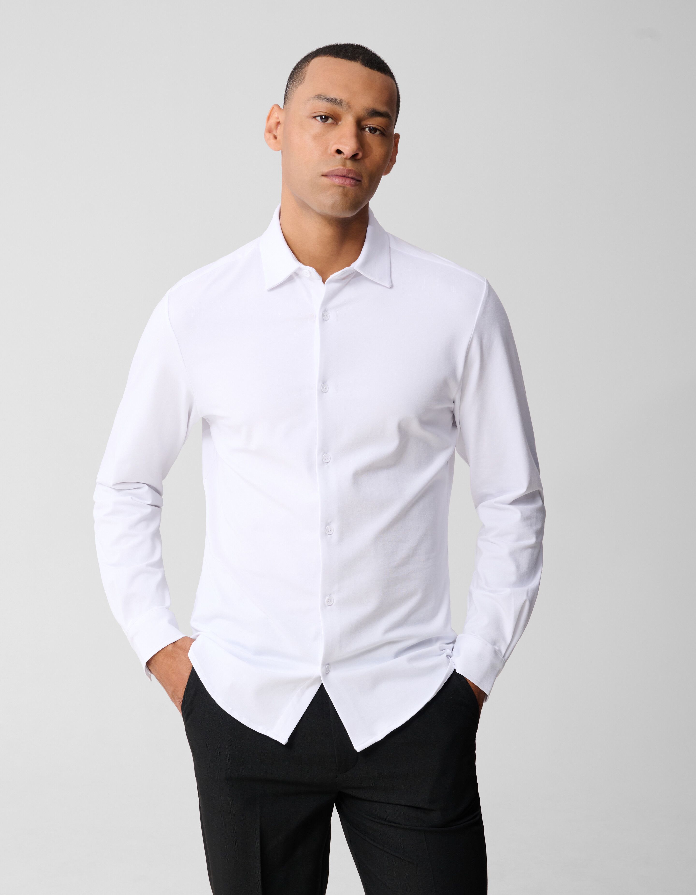 Wei&szlig;es Hemd aus Baumwolle SHOEBY MEN