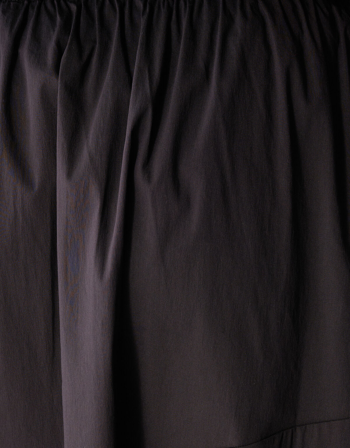 Popeline Maxi Rock Schwarz SHOEBY WOMEN