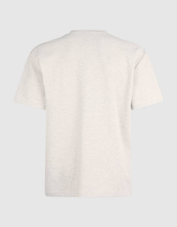 Honeycomb T-Shirt Hellgrau SHOEBY MEN
