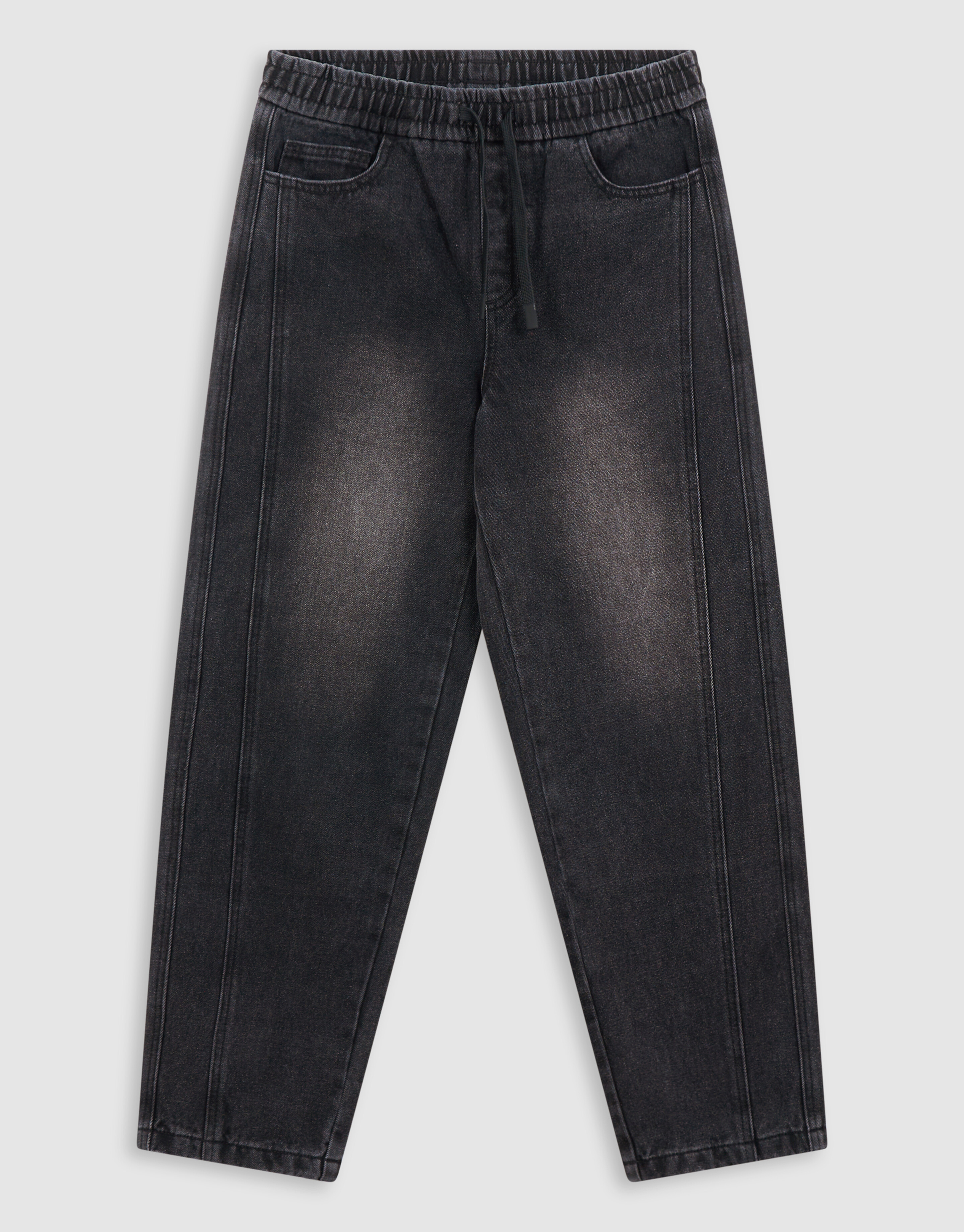 Barrel-Fit-Jeans in Schwarz SHOEBY WOMEN