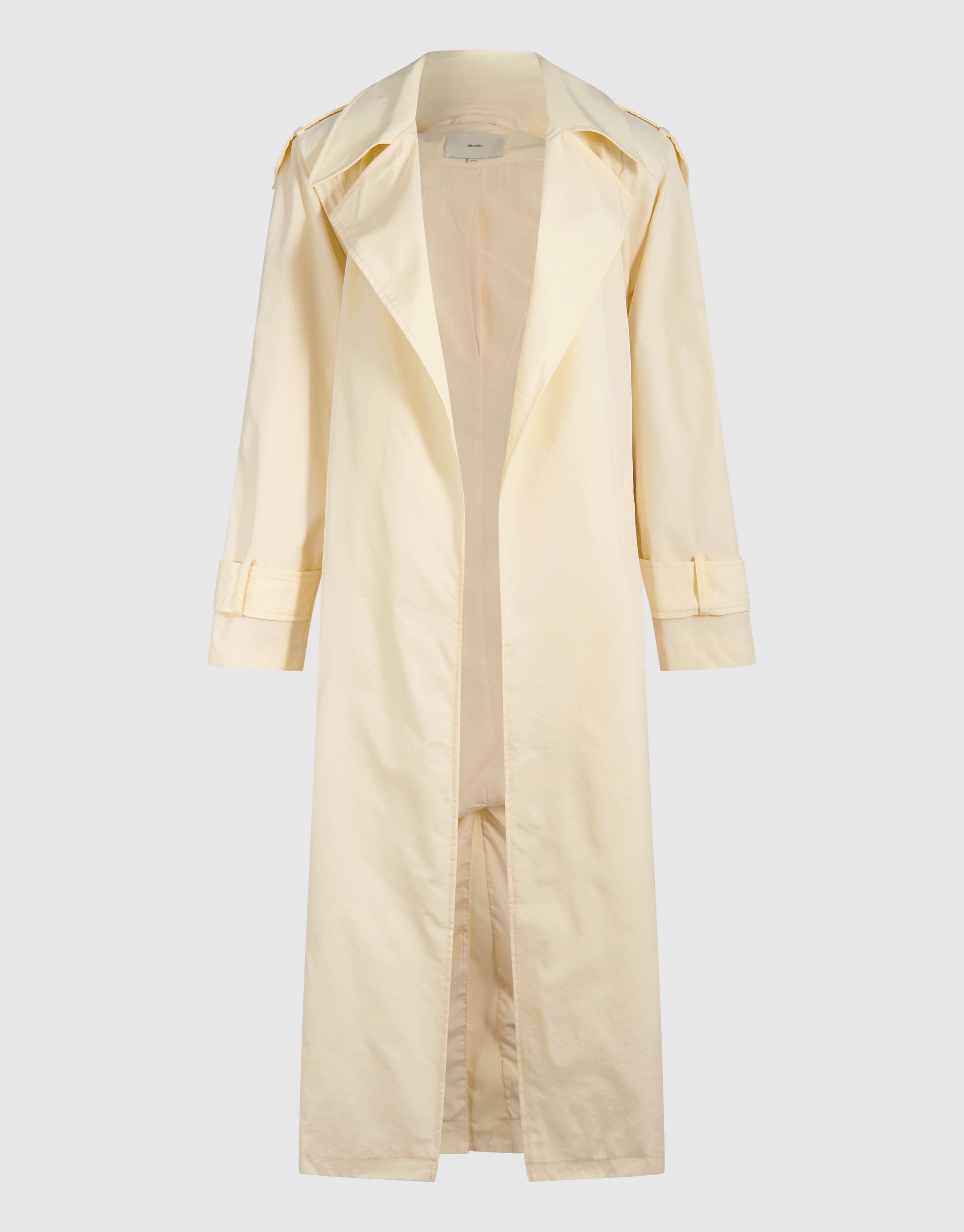 Flowy Trenchcoat Lichtgeel SHOEBY WOMEN