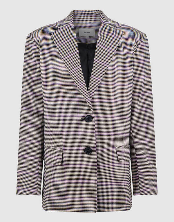 Fenster Artwork Blazer Hellbraun SHOEBY GIRLS