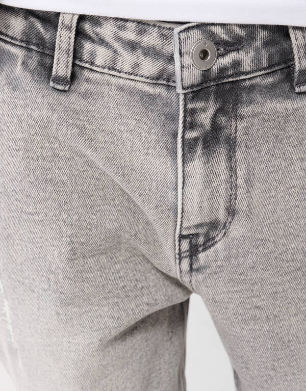 Straight-Fit-Jeans Grau SHOEBY BOYS