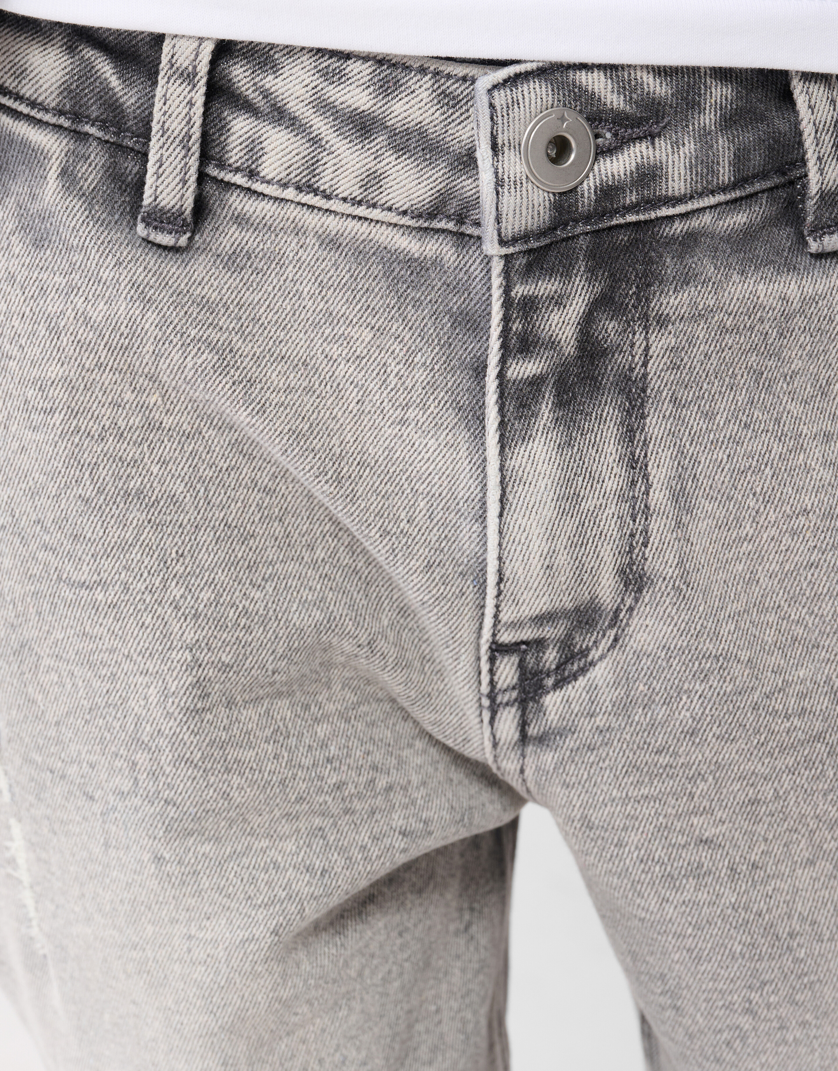 Straight-Fit-Jeans Grau SHOEBY BOYS