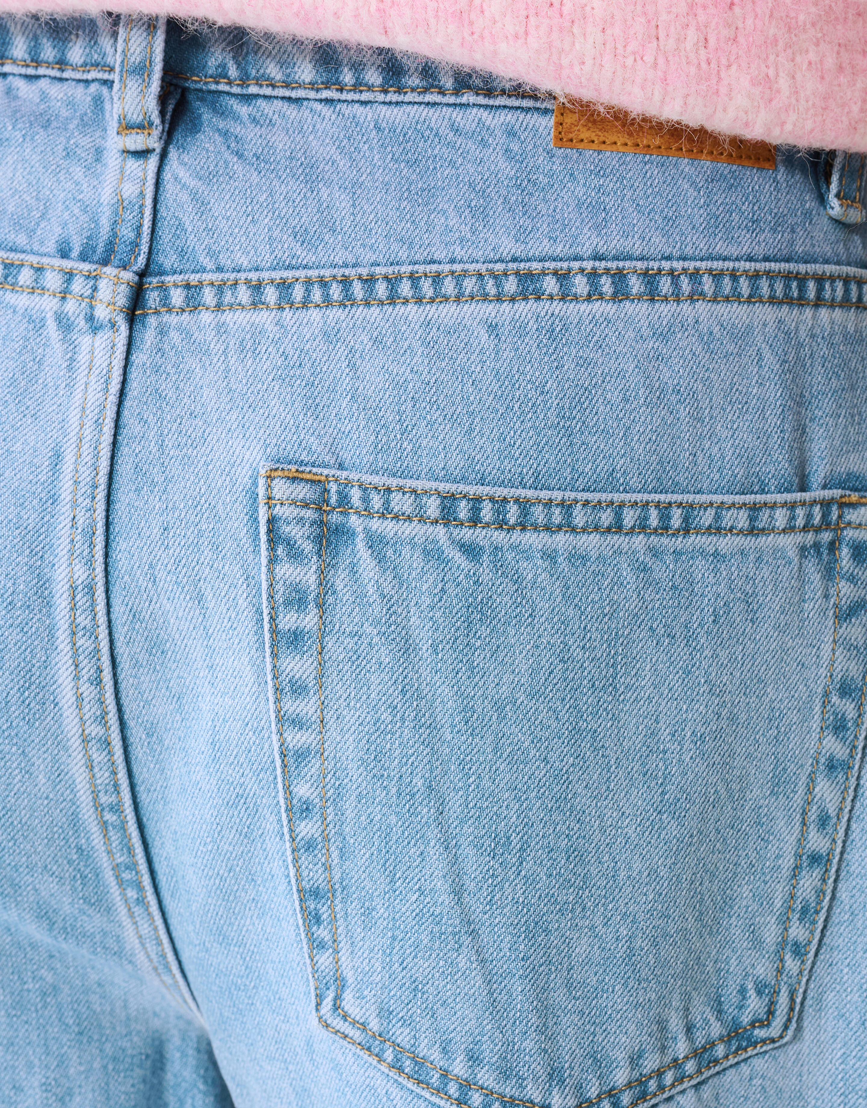 Stud Baggy Fit Jeans Gebleicht SHOEBY WOMEN