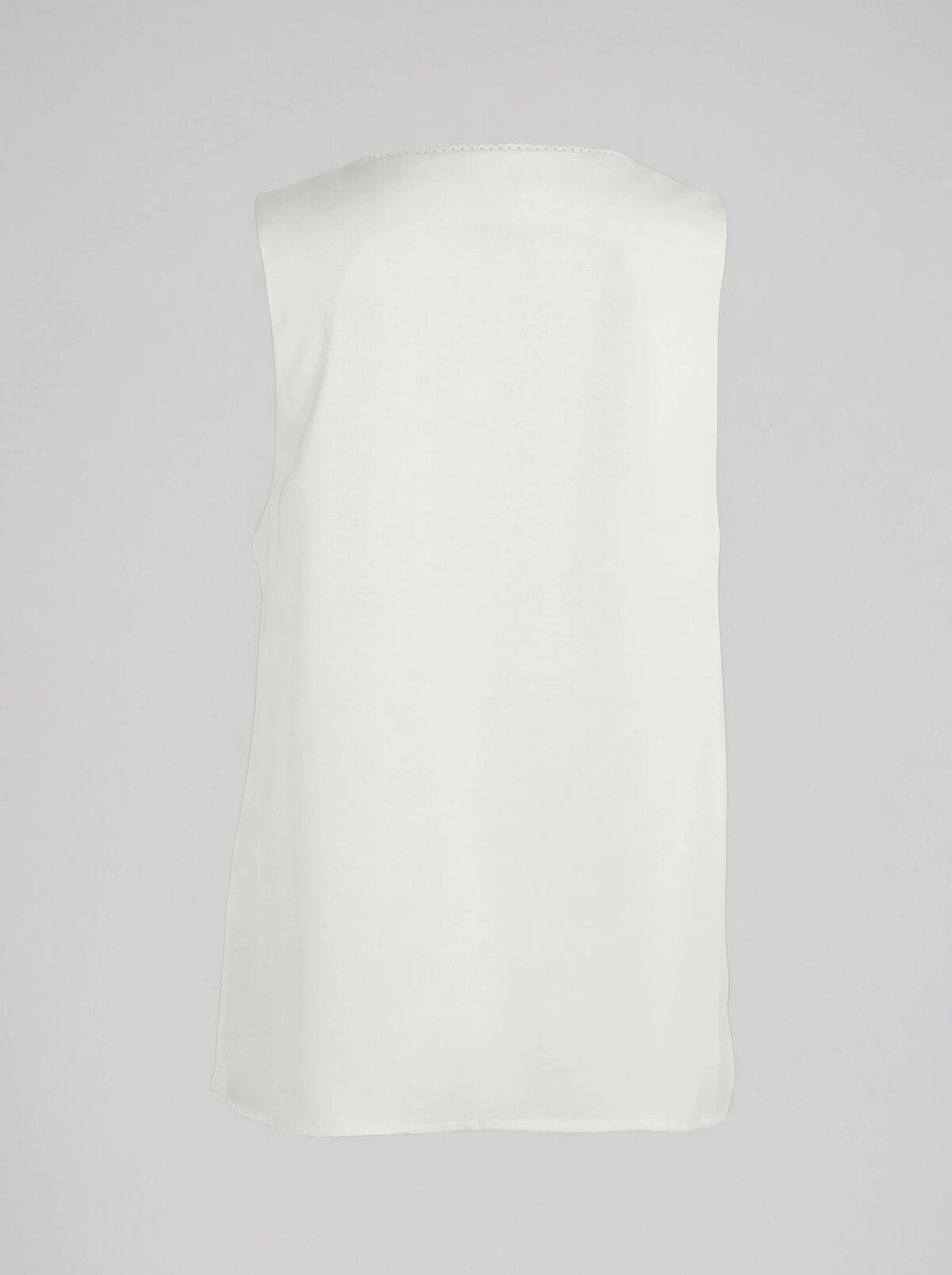 Satin-Top in gebrochenem Wei&szlig; SHOEBY WOMEN