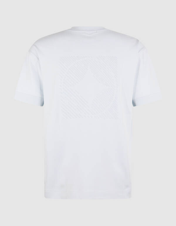 Cuffed Logo T-Shirt Hellblau SHOEBY MEN