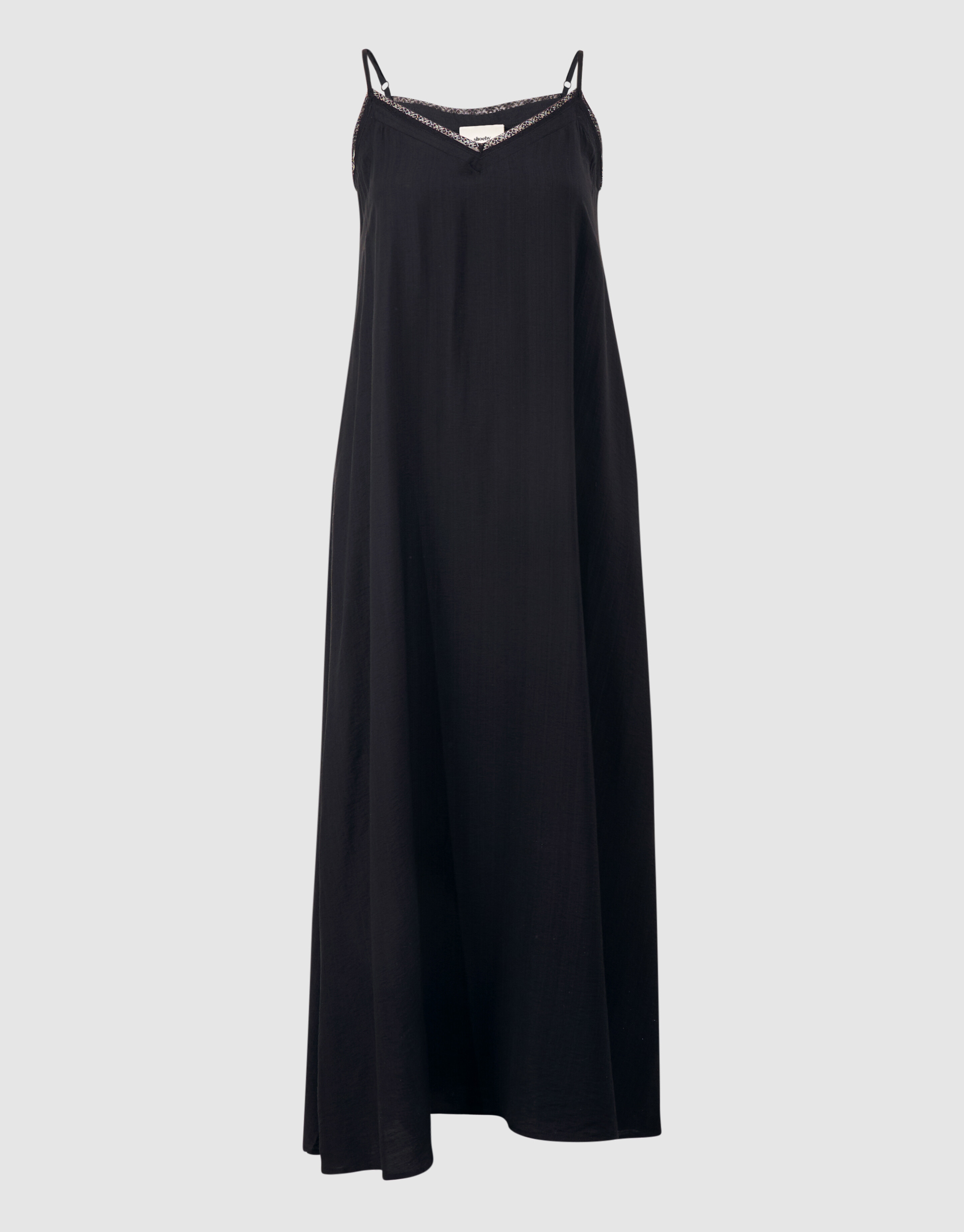 Maxikleid aus Spitze Schwarz SHOEBY WOMEN
