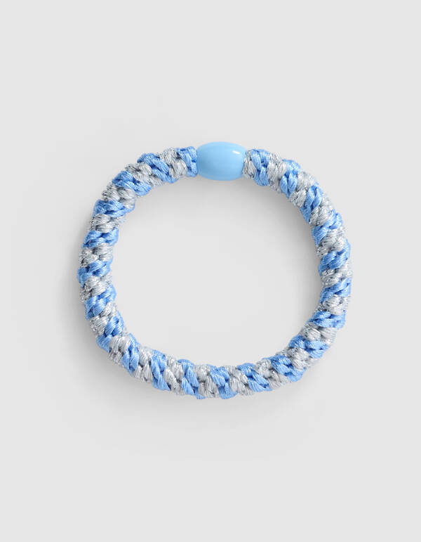 Lurex-Haarband Hellblau/Grau SHOEBY ACCESSOIRES
