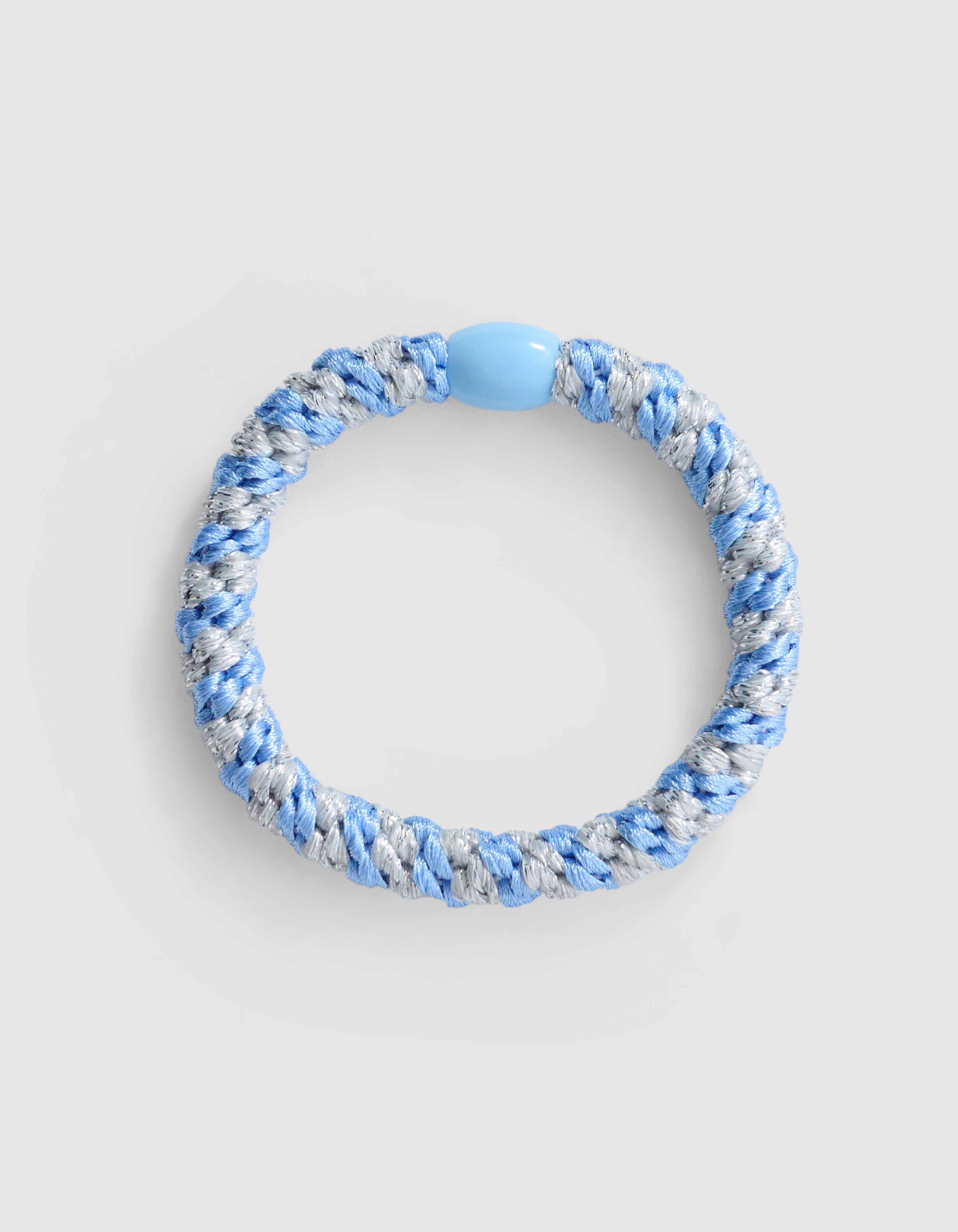 Lurex-Haarband Hellblau/Grau SHOEBY ACCESSOIRES