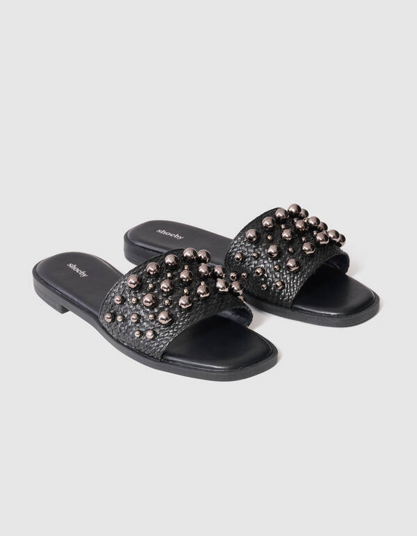Charm Slipper Schwarz SHOEBY SHOES