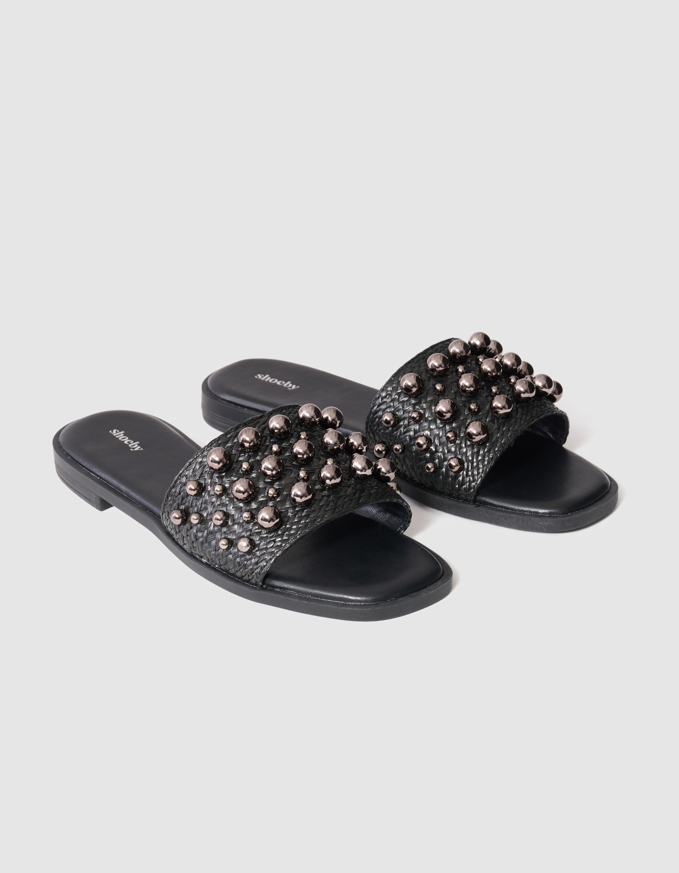 Charm Slipper Schwarz SHOEBY SHOES