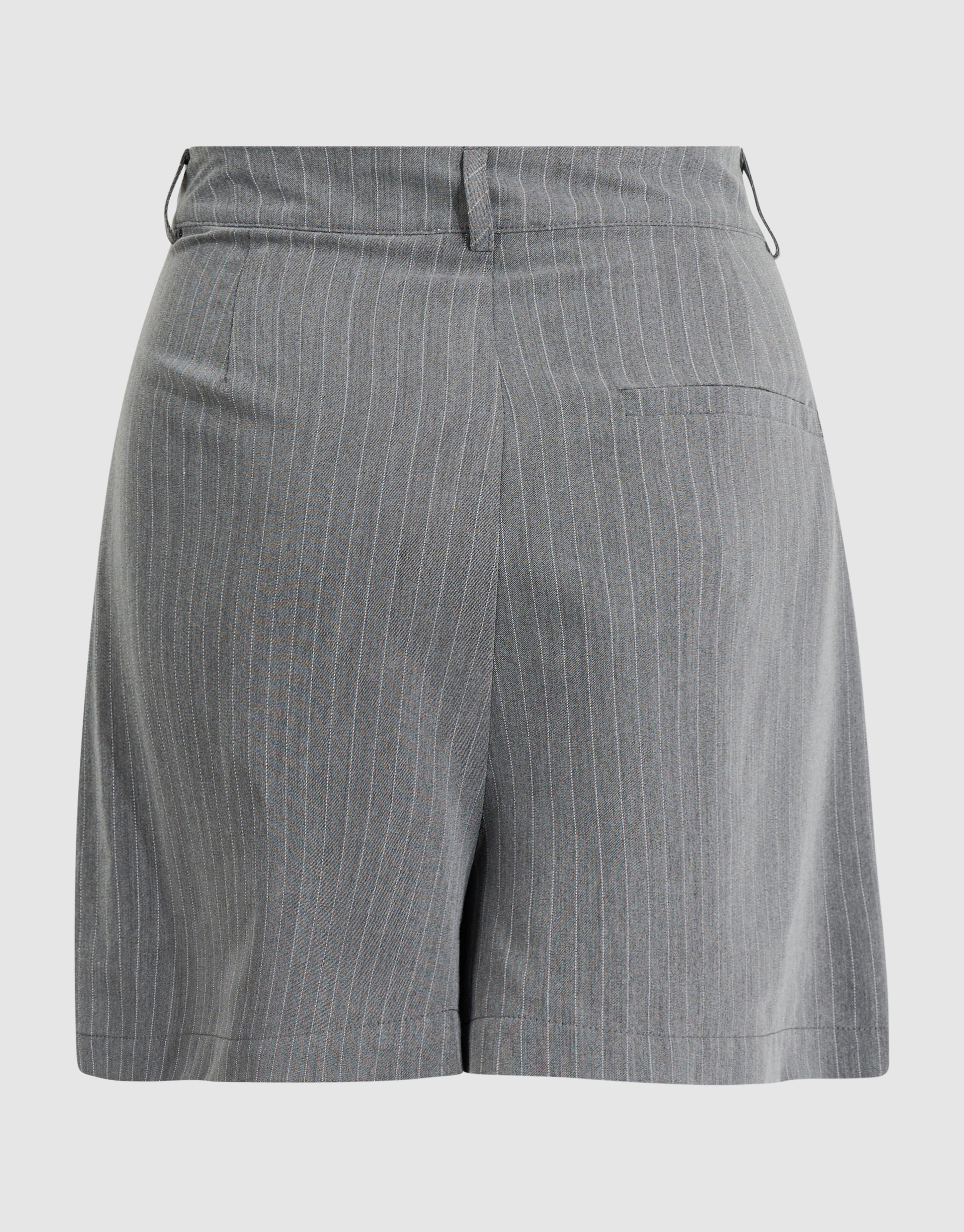Nadelstreifen-Plissee-Skort Dunkelgrau SHOEBY WOMEN