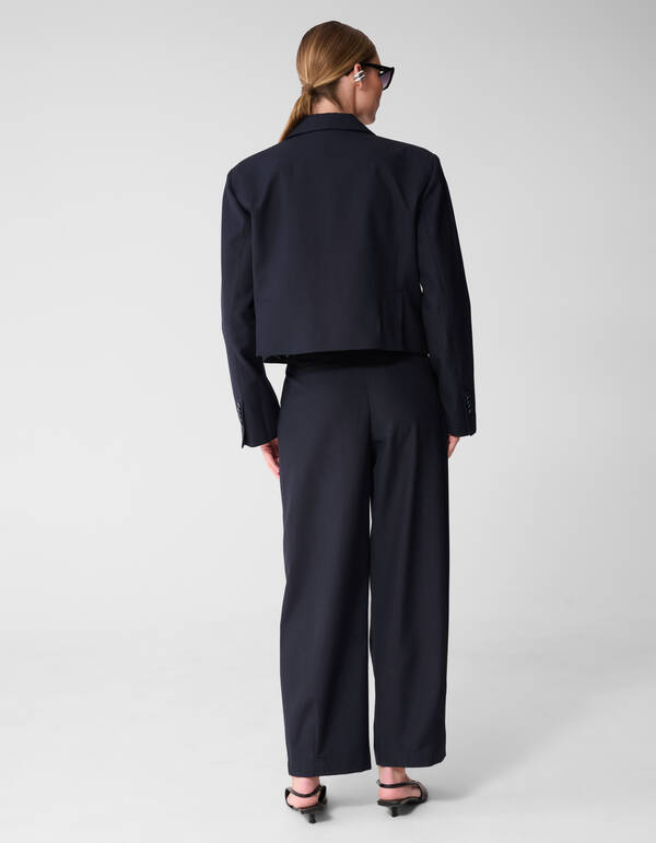 Oversized Blazer Dunkelblau Von Lonneke SHOEBY WOMEN