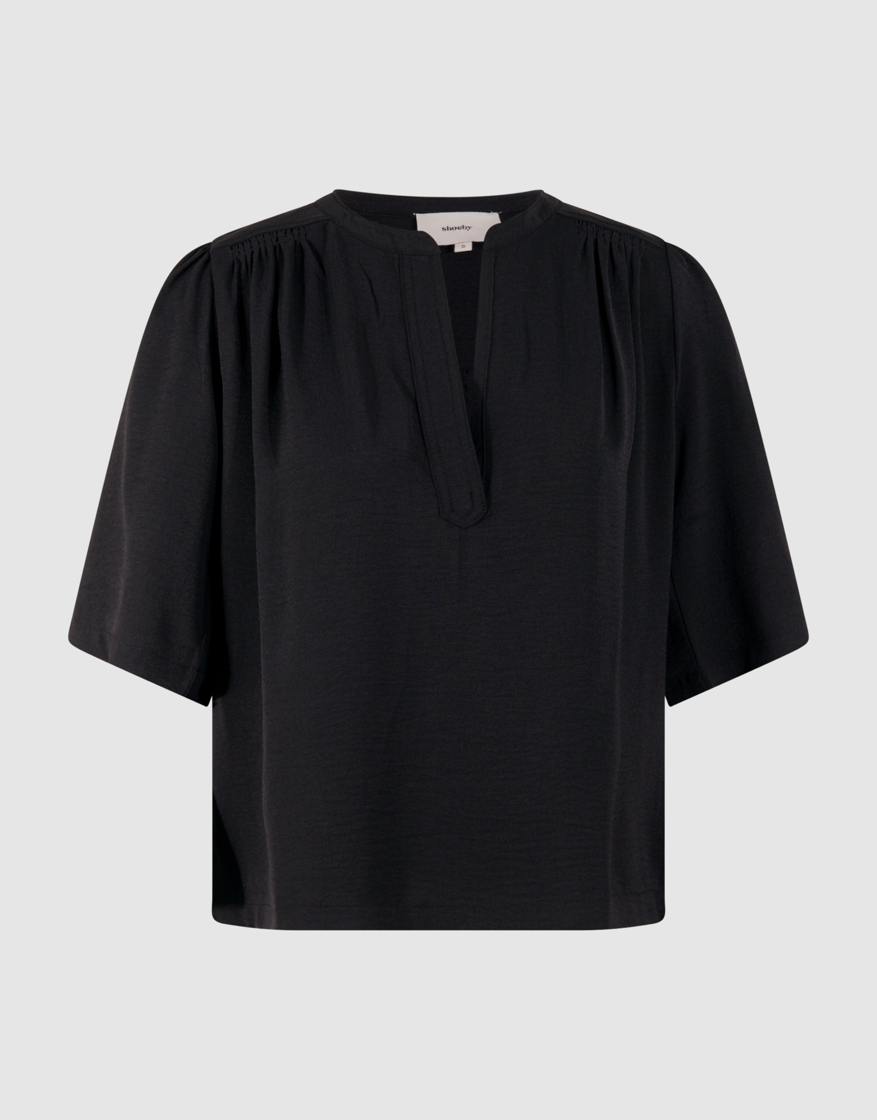 Twist Piping Top Schwarz SHOEBY WOMEN