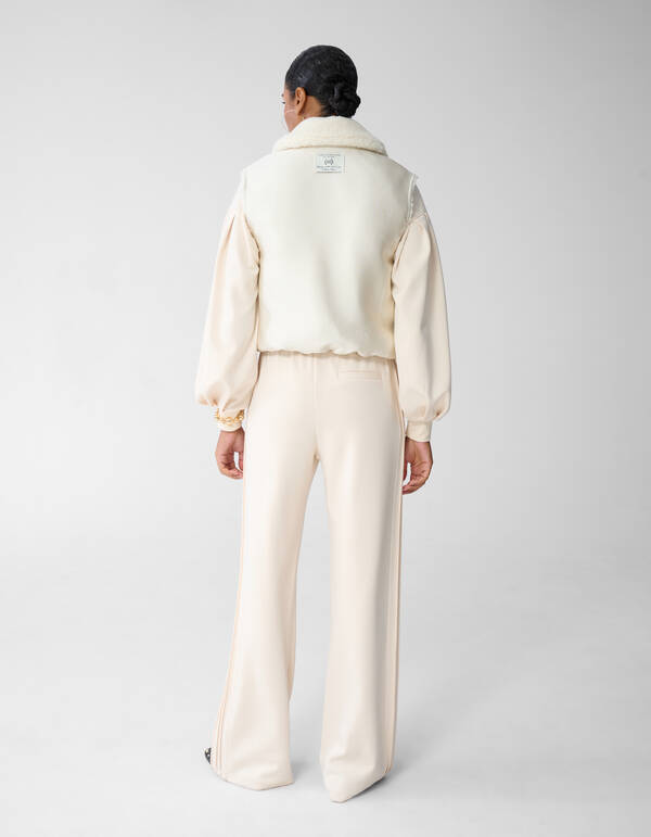 Wendbare Weste in gebrochenem Wei&szlig; von Fred SHOEBY WOMEN